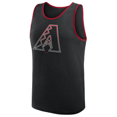 Arizona Diamondbacks Logo Athletic Unmatched Success Tank Top - Black
