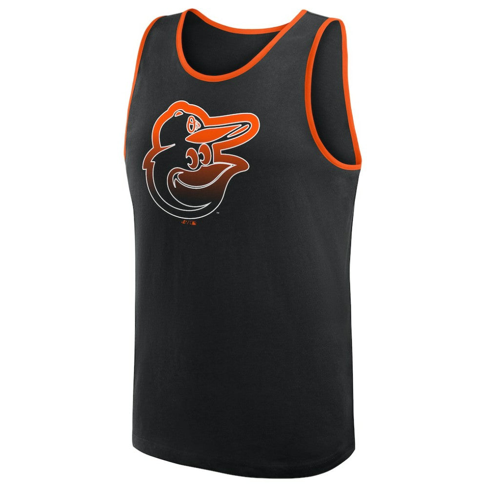Baltimore Orioles Logo Athletic Unmatched Success Tank Top - Black