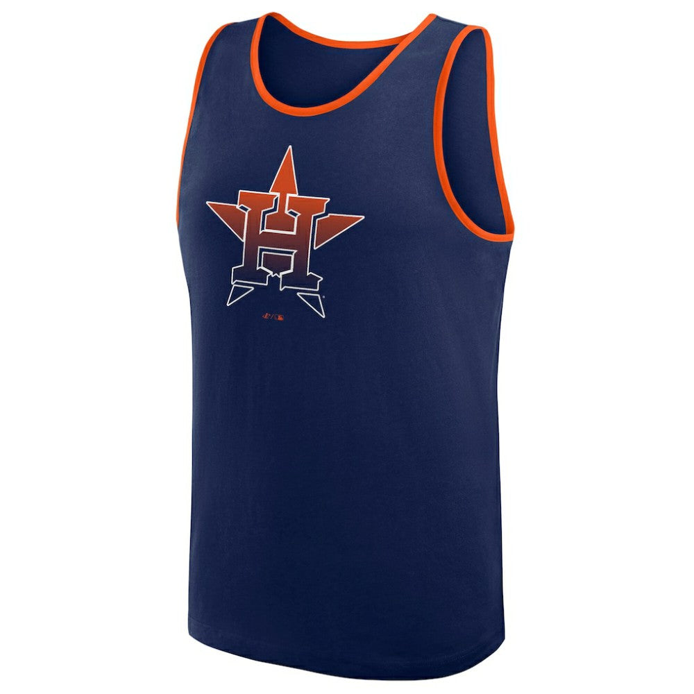 Houston Astros Logo Athletic Unmatched Success Tank Top - Navy