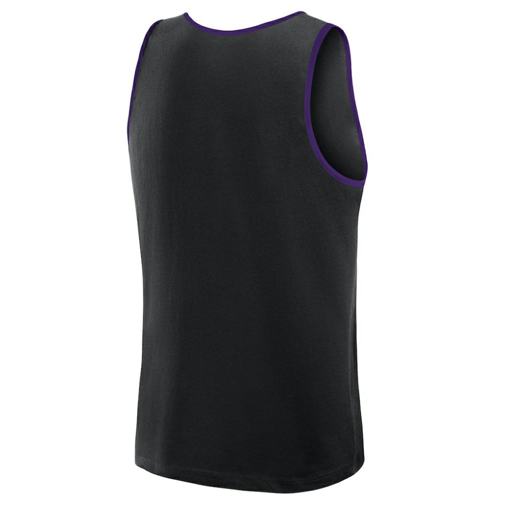 Colorado Rockies Logo Athletic Unmatched Success Tank Top - Black