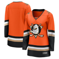 Anaheim Ducks Fanatics Women's Home Breakaway Jersey