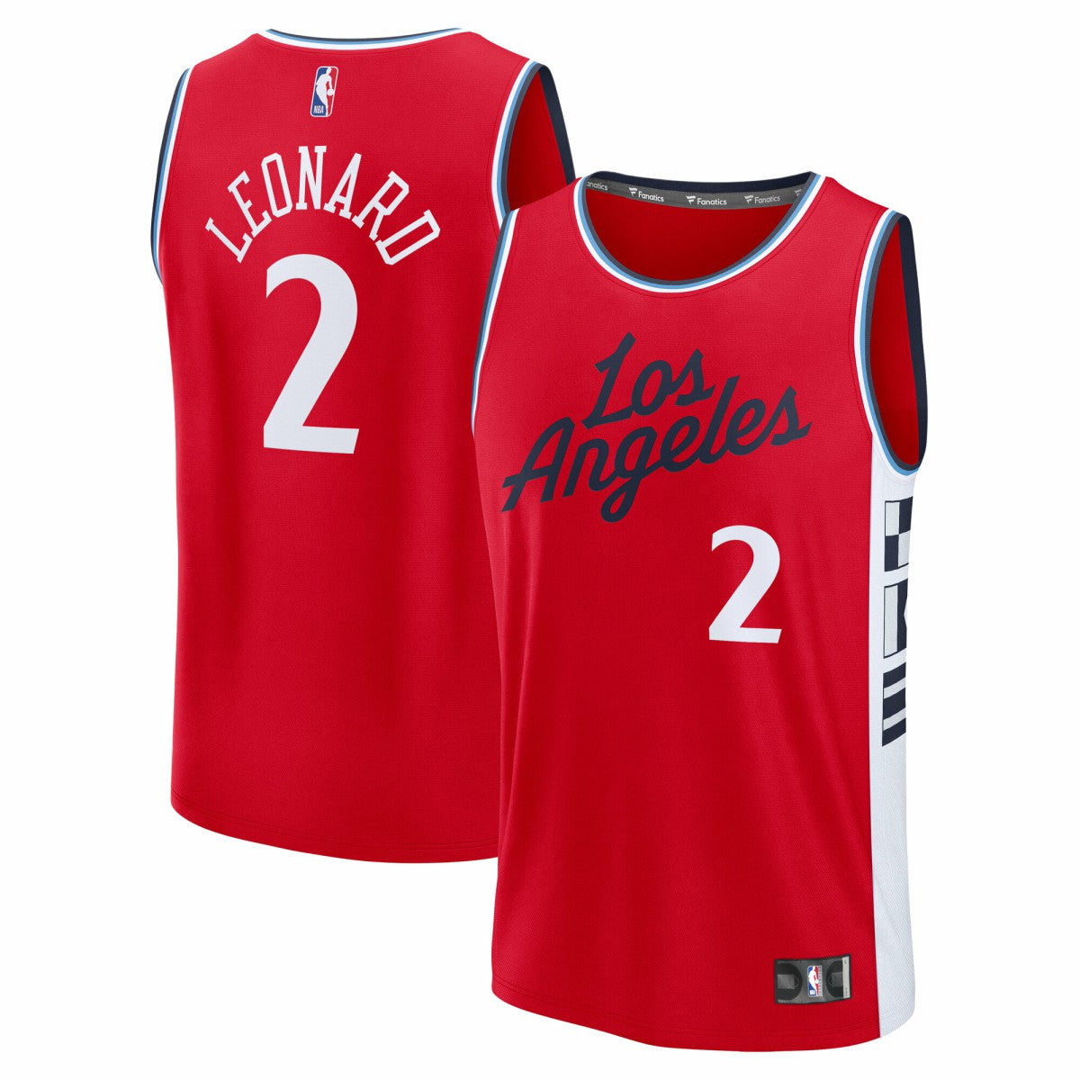 Kawhi Leonard LA Clippers Youth Fast Break Replica Player Jersey - Statement Edition - Red | Fanatics cheap