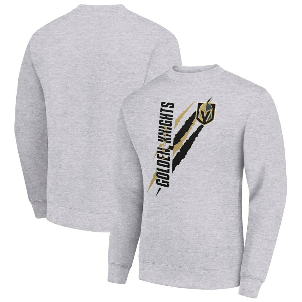 Vegas Golden Knights Starter Color Scratch Pullover Sweatshirt