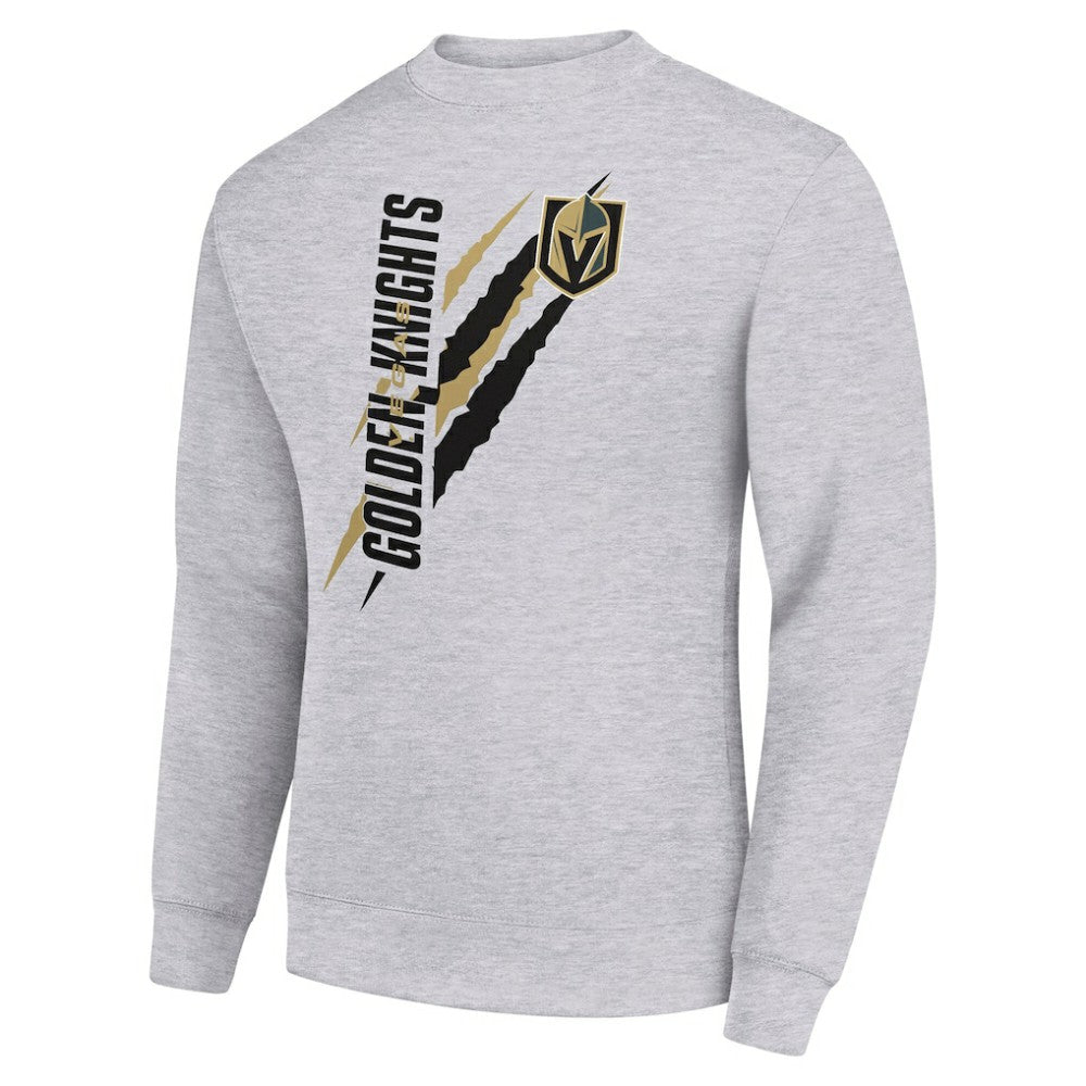 Vegas Golden Knights Starter Color Scratch Pullover Sweatshirt