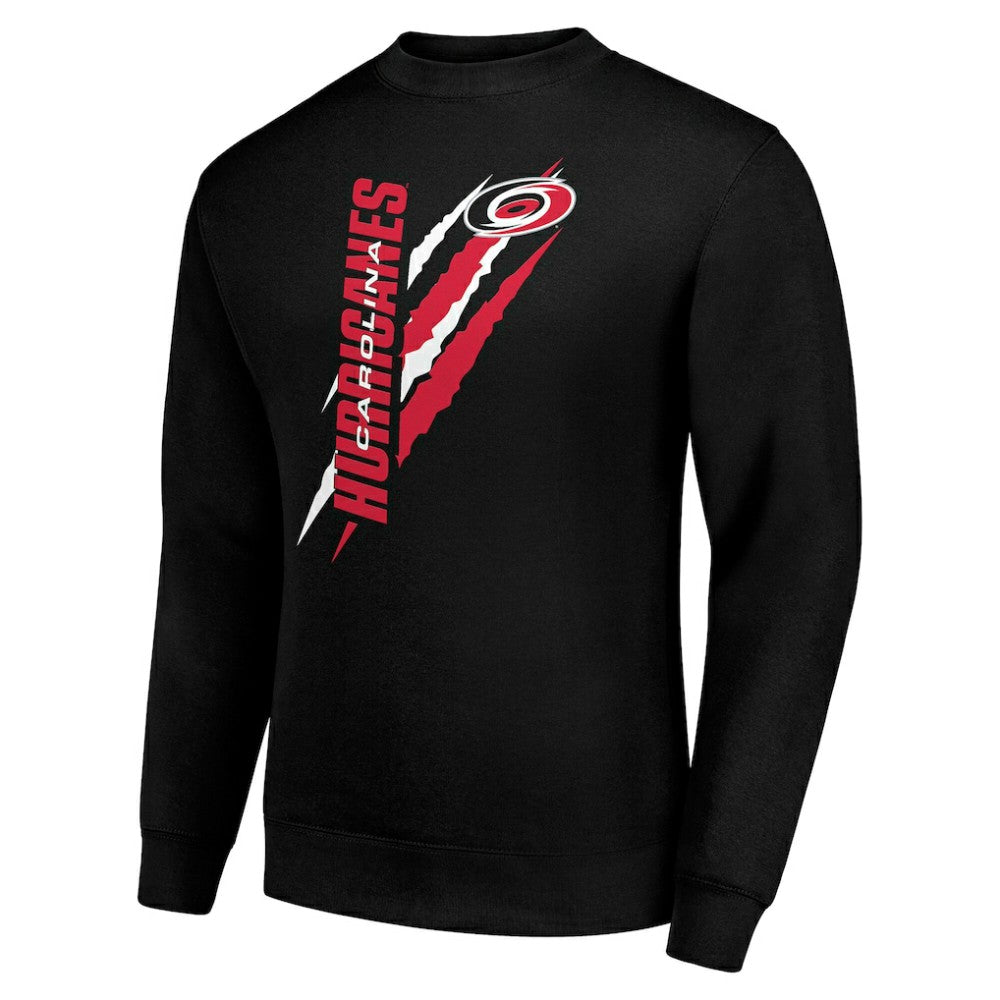 Carolina Hurricanes Starter Color Scratch Pullover Sweatshirt