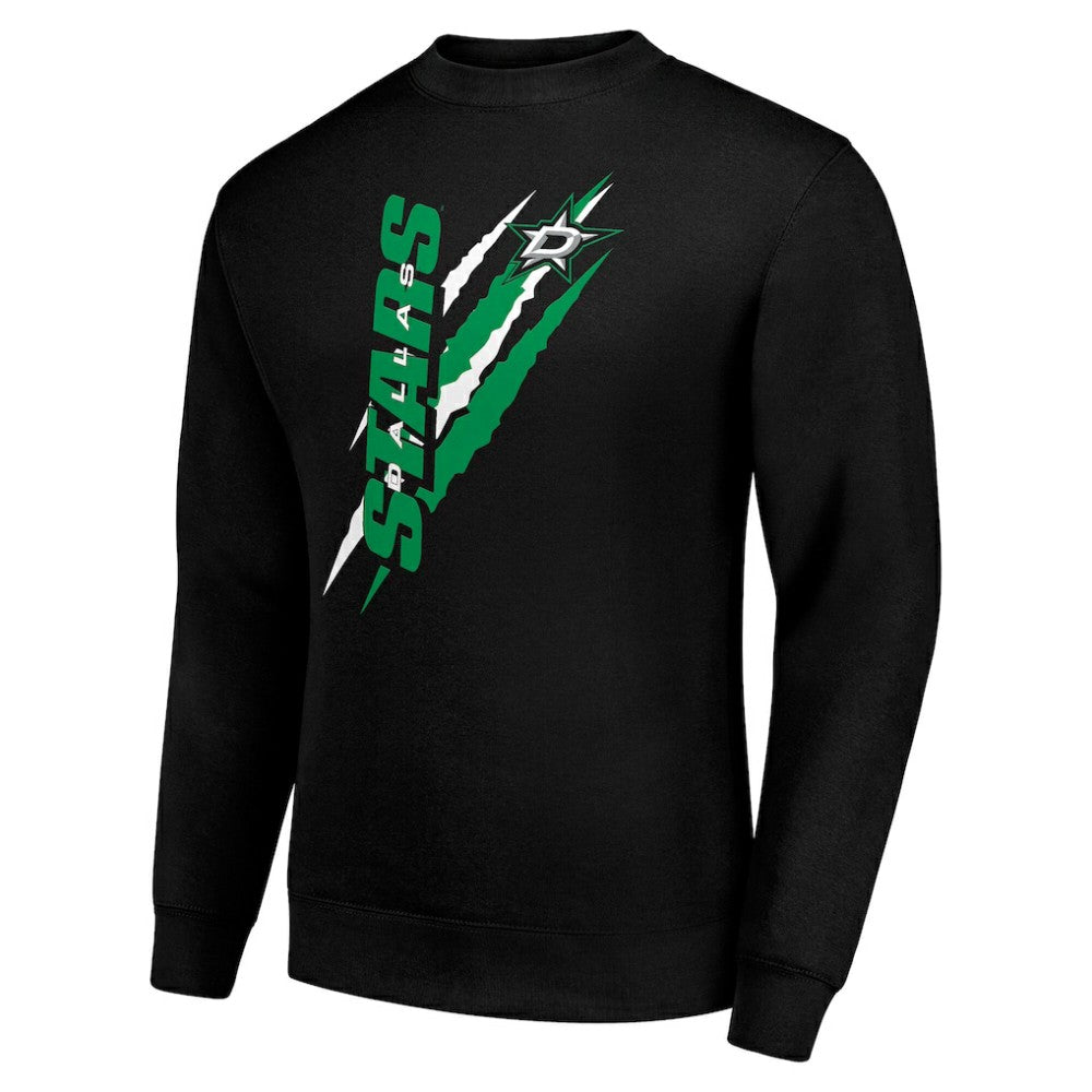 Dallas Stars Starter Color Scratch Pullover Sweatshirt