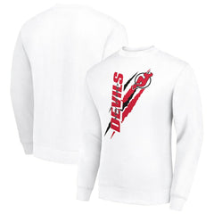 New Jersey Devils Starter Color Scratch Pullover Sweatshirt