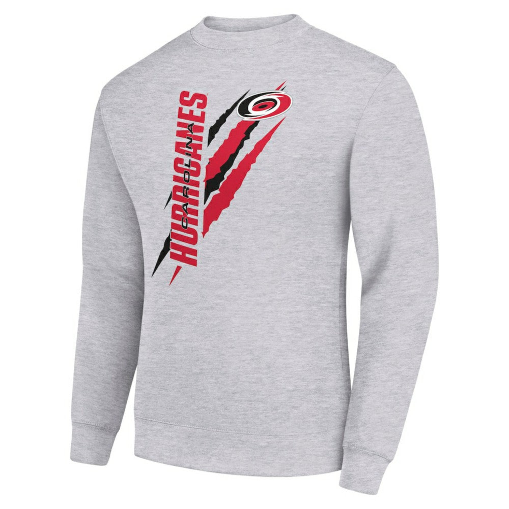 Carolina Hurricanes Starter Color Scratch Pullover Sweatshirt