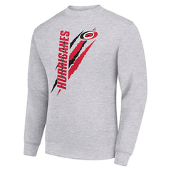 Carolina Hurricanes Starter Color Scratch Pullover Sweatshirt