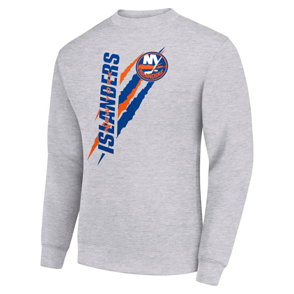 New York Islanders Starter Color Scratch Pullover Sweatshirt