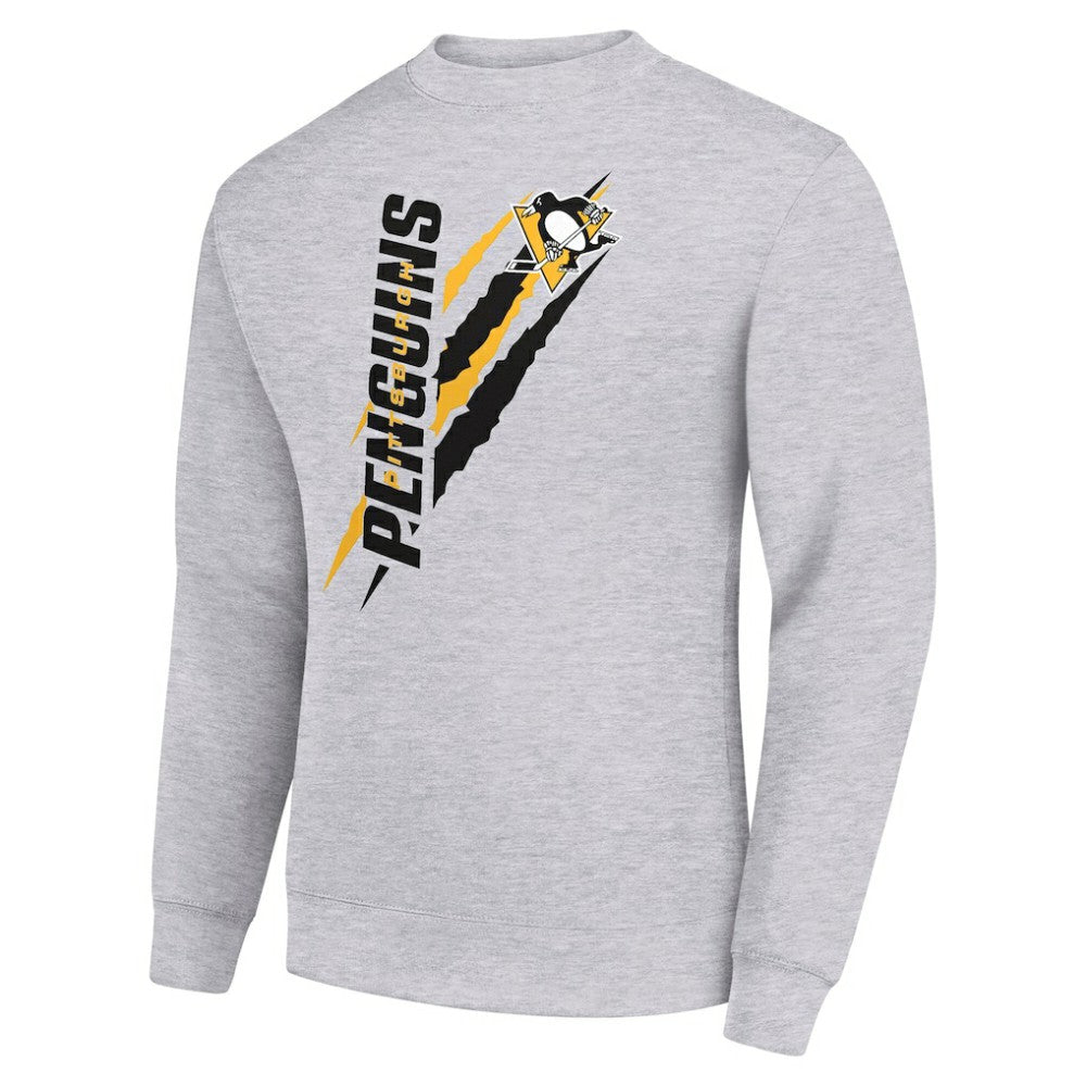Pittsburgh Penguins Starter Color Scratch Pullover Sweatshirt
