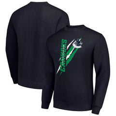 Vancouver Canucks Starter Color Scratch Pullover Sweatshirt