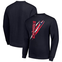Washington Capitals Starter Color Scratch Pullover Sweatshirt