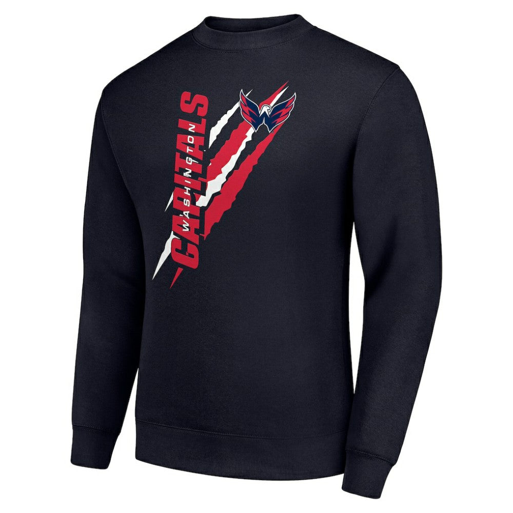 Washington Capitals Starter Color Scratch Pullover Sweatshirt