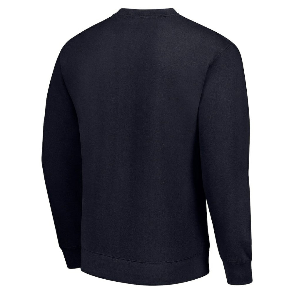 Montreal Canadiens Starter Stick And Puck Logo Fleece Pullover Sweatshirt