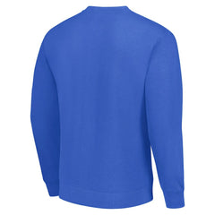 New York Islanders Starter Stick And Puck Logo Fleece Pullover Sweatshirt