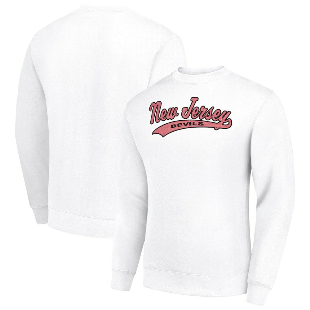 New Jersey Devils Starter  Tailsweep City Pullover Sweatshirt