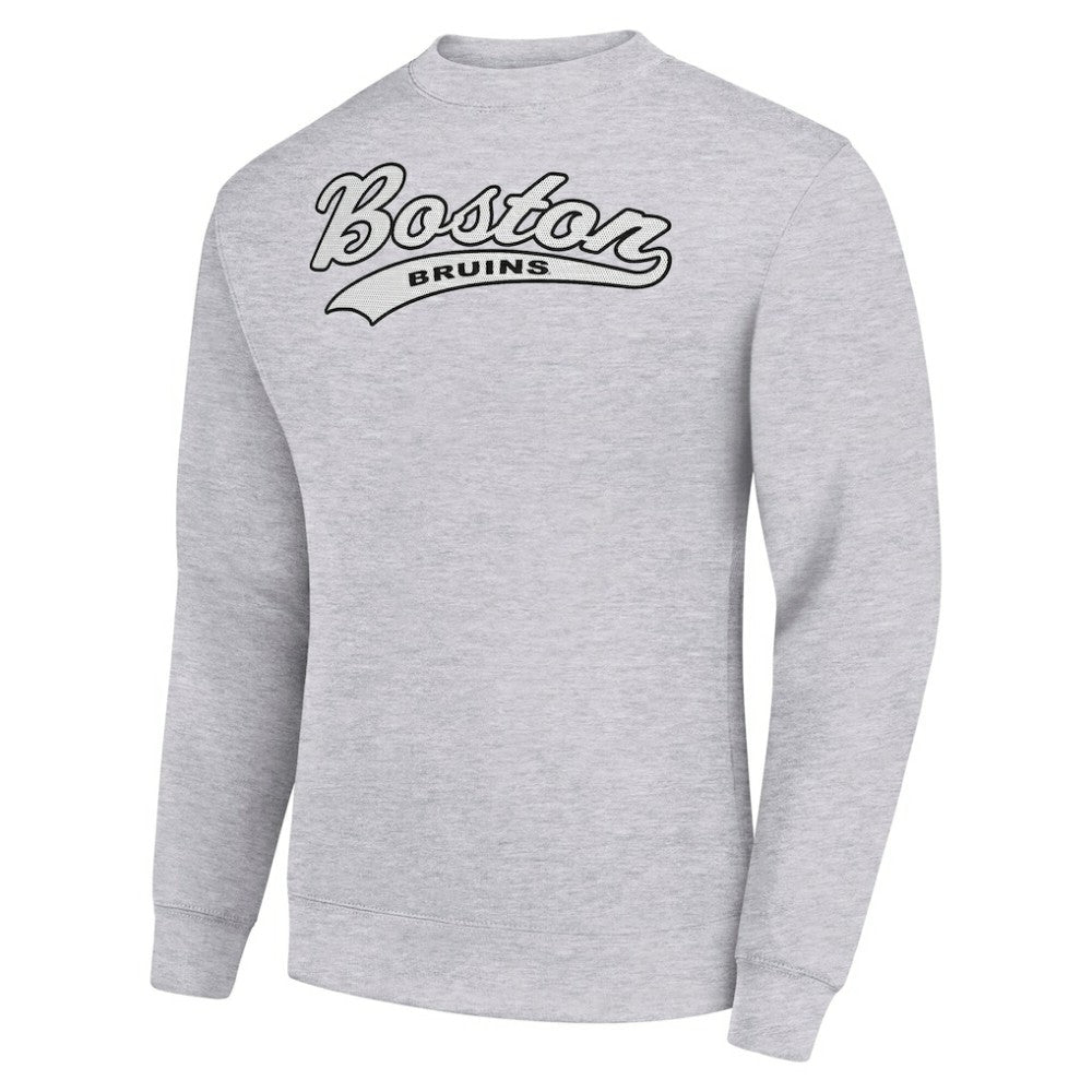 Boston Bruins Starter  Tailsweep City Pullover Sweatshirt