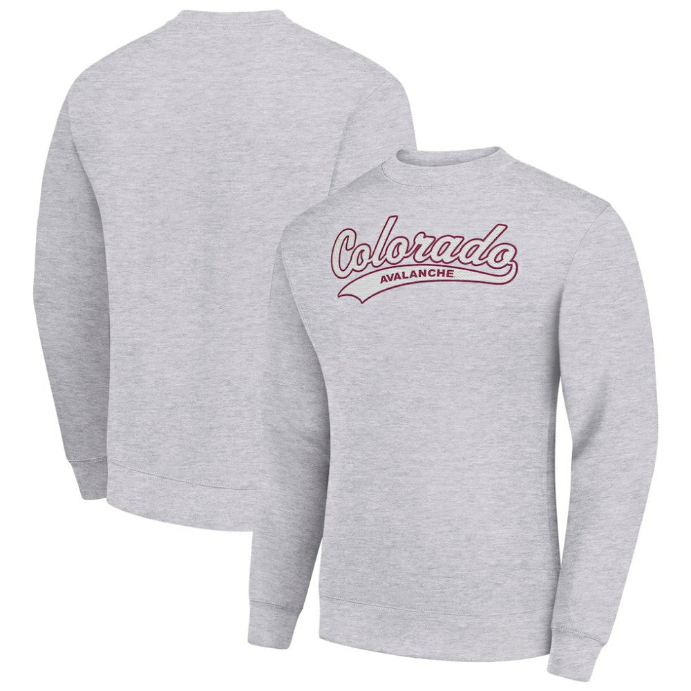 Colorado Avalanche Starter  Tailsweep City Pullover Sweatshirt