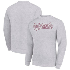 Colorado Avalanche Starter  Tailsweep City Pullover Sweatshirt