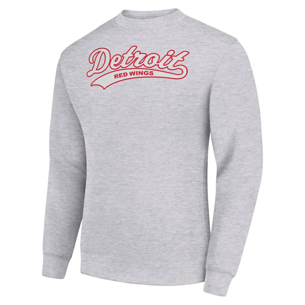Detroit Red Wings Starter  Tailsweep City Pullover Sweatshirt