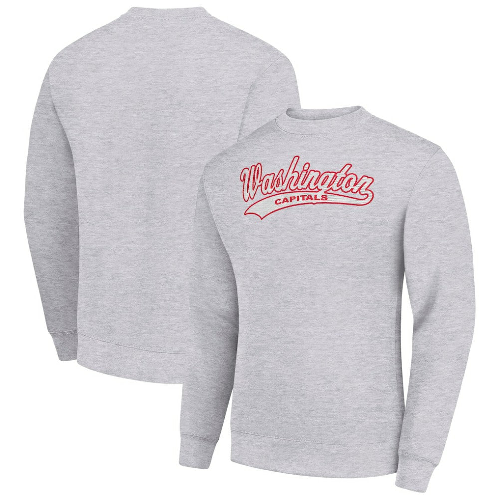 Washington Capitals Starter  Tailsweep City Pullover Sweatshirt