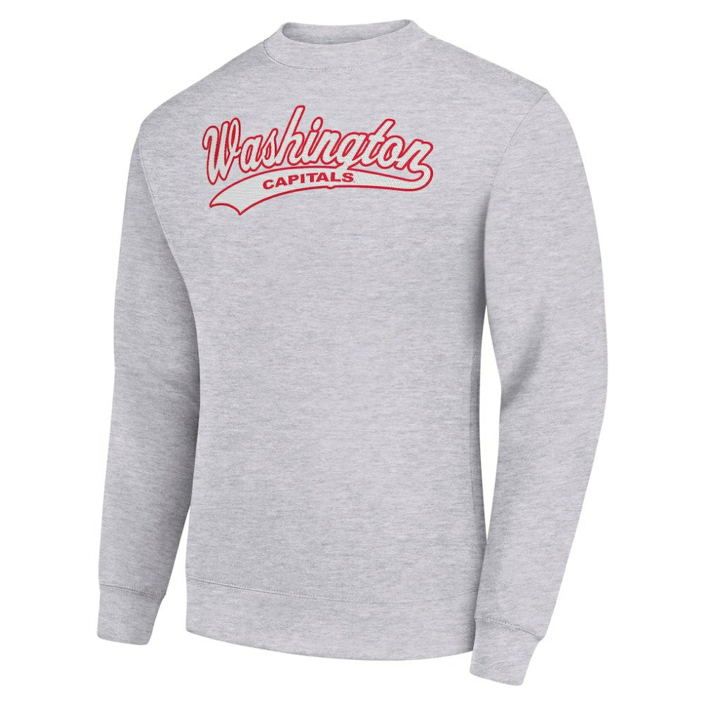 Washington Capitals Starter  Tailsweep City Pullover Sweatshirt