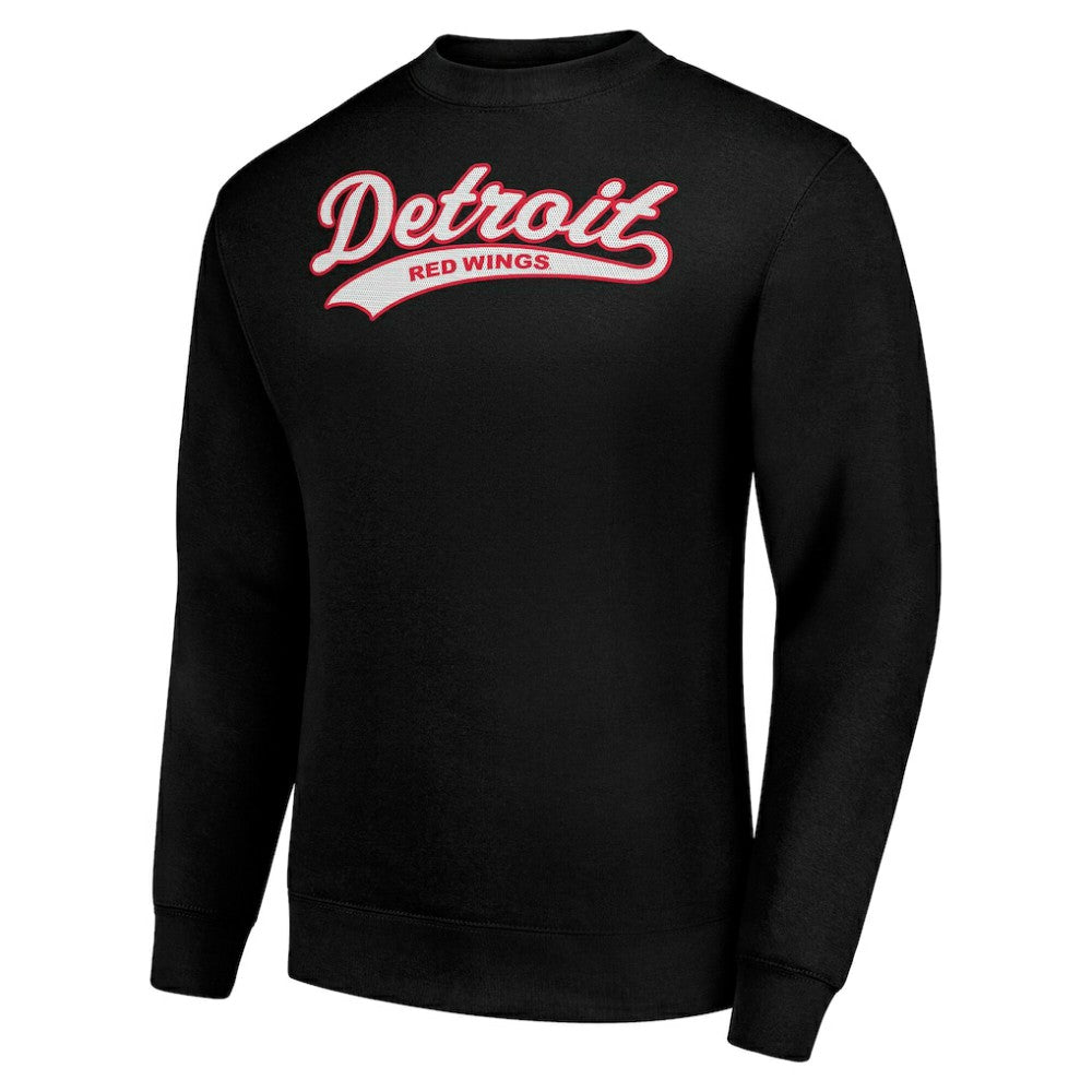 Detroit Red Wings Starter  Tailsweep City Pullover Sweatshirt