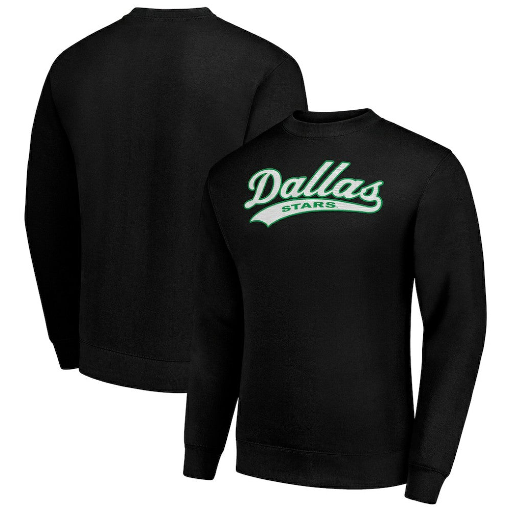 Dallas Stars Starter  Tailsweep City Pullover Sweatshirt