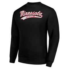 Minnesota Wild Starter  Tailsweep City Pullover Sweatshirt