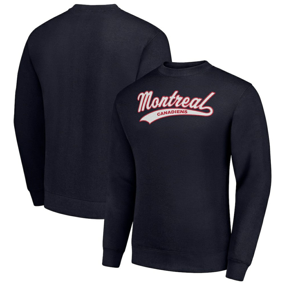 Montreal Canadiens Starter  Tailsweep City Pullover Sweatshirt
