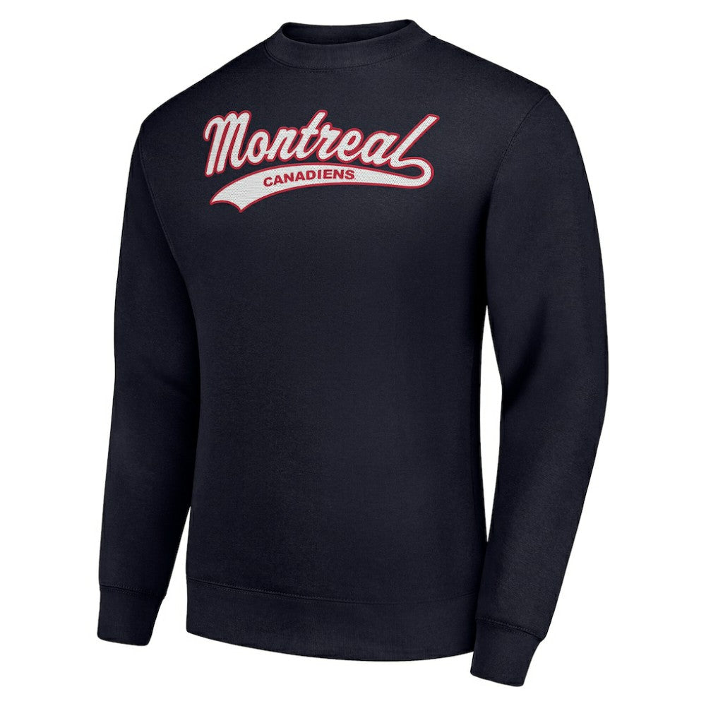 Montreal Canadiens Starter  Tailsweep City Pullover Sweatshirt