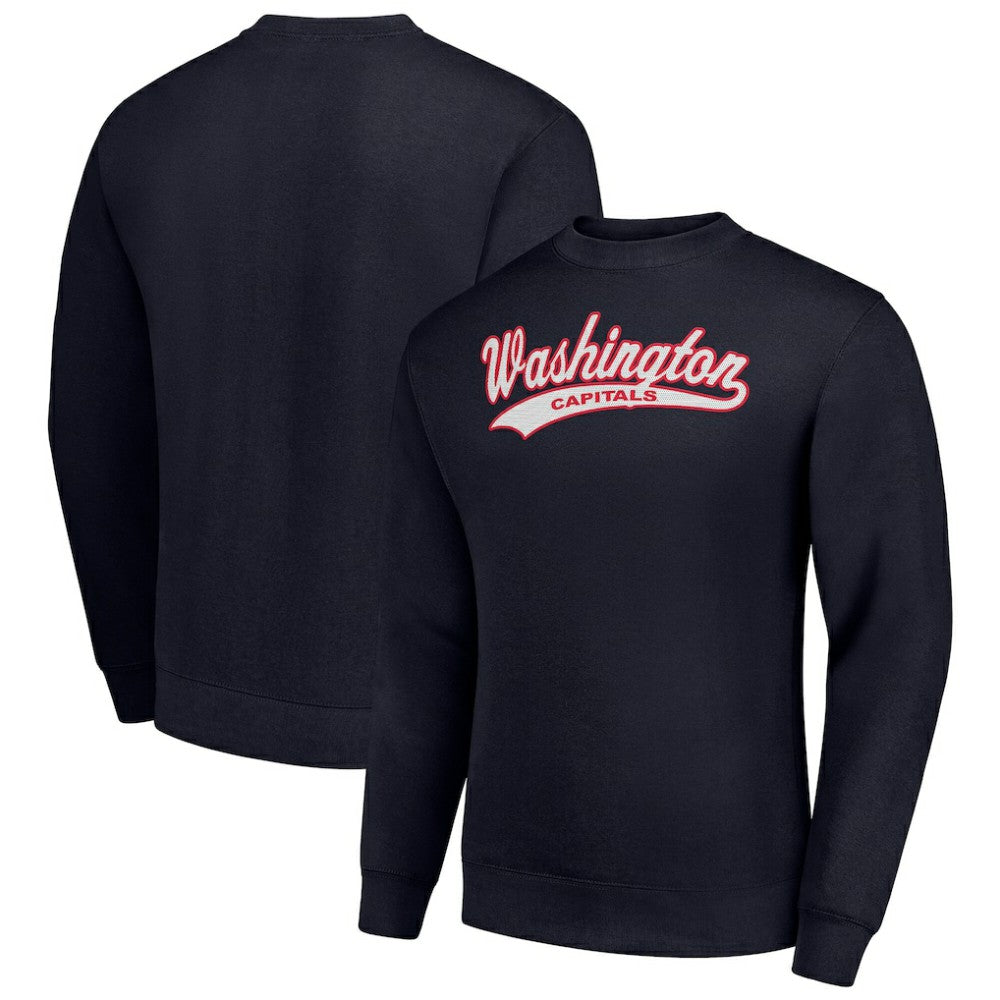Washington Capitals Starter  Tailsweep City Pullover Sweatshirt