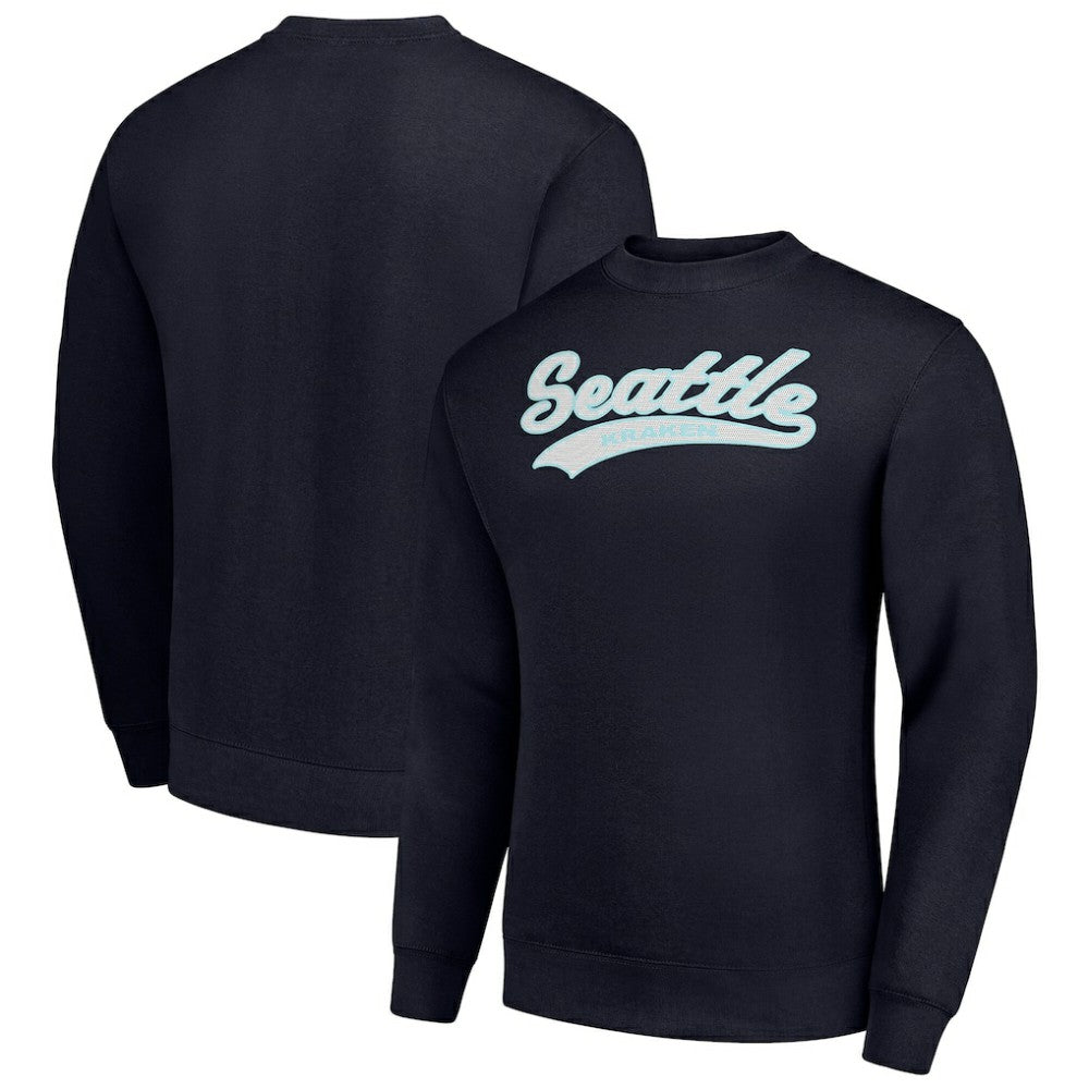 Seattle Kraken Starter  Tailsweep City Pullover Sweatshirt