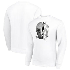 Pittsburgh Penguins Starter  Half Helmet Team Logo Pullover Sweatshirt