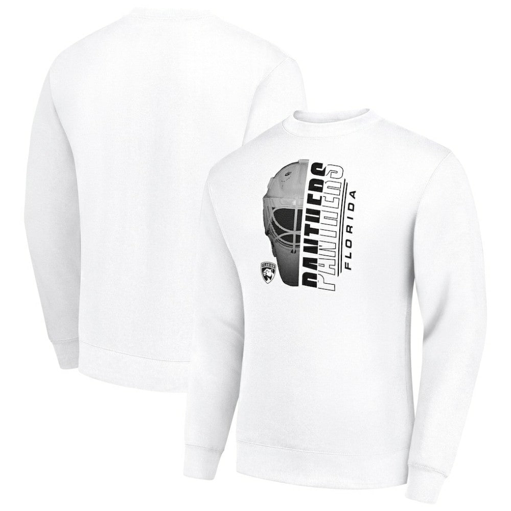 Florida Panthers Starter  Half Helmet Team Logo Pullover Sweatshirt