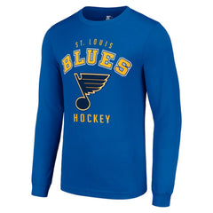 St. Louis Blues Starter Logo Long Sleeve T-Shirt