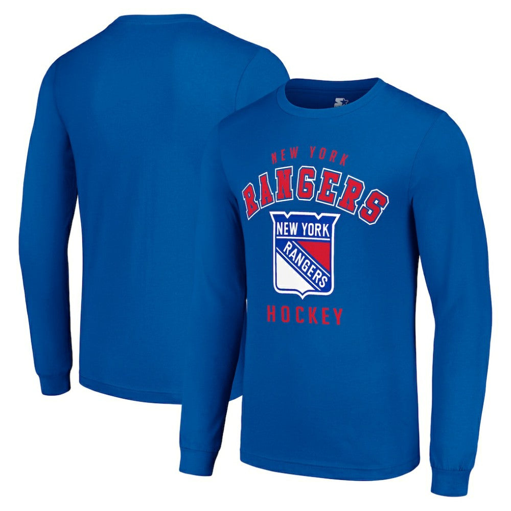 New York Rangers Starter Logo Long Sleeve T-Shirt