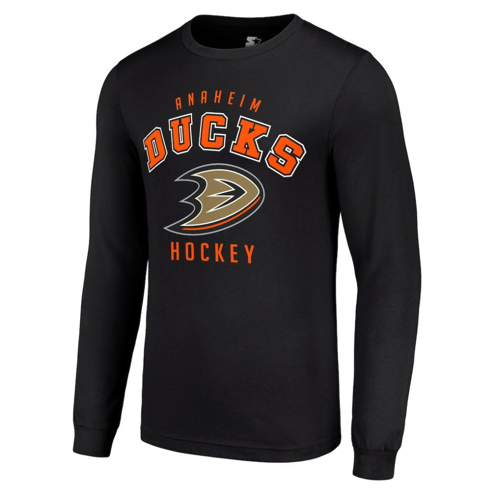Anaheim Ducks Starter Logo Long Sleeve T-Shirt