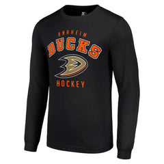 Anaheim Ducks Starter Logo Long Sleeve T-Shirt