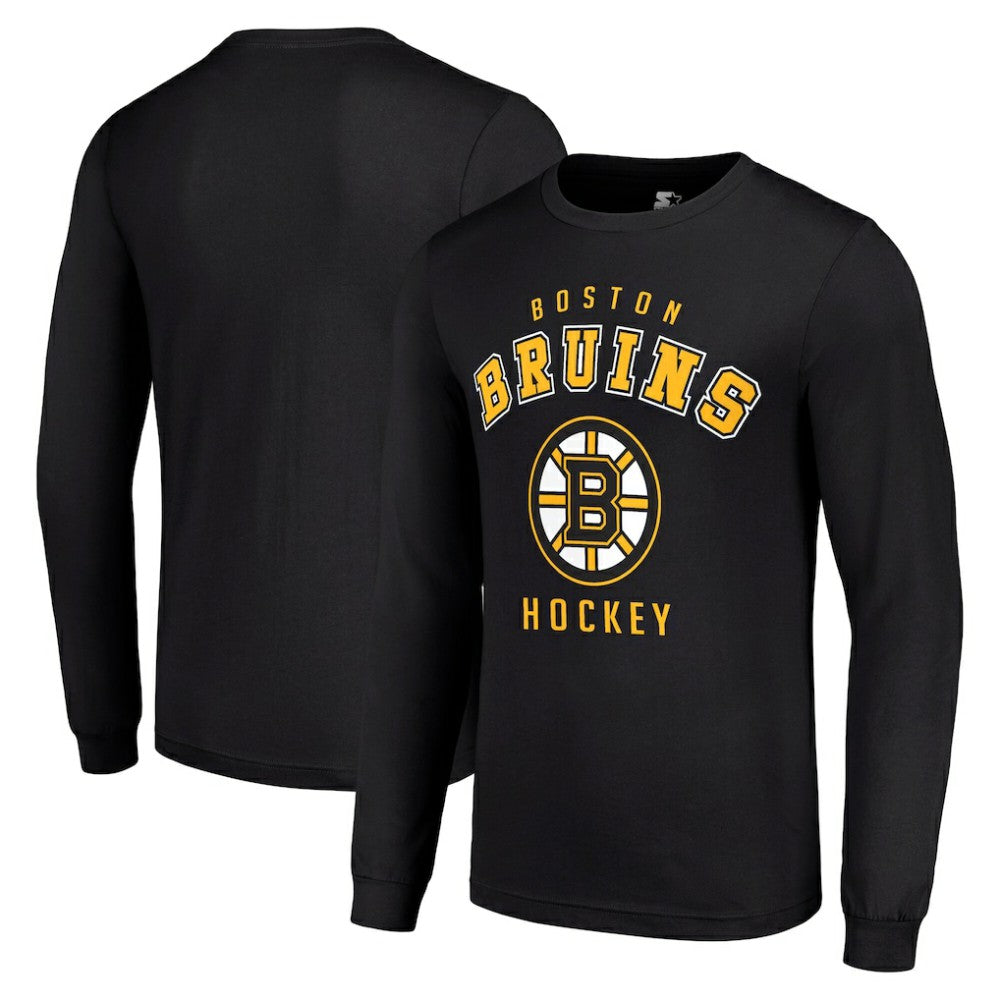 Boston Bruins Starter Logo Long Sleeve T-Shirt