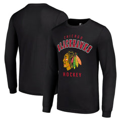 Chicago Blackhawks Starter Logo Long Sleeve T-Shirt