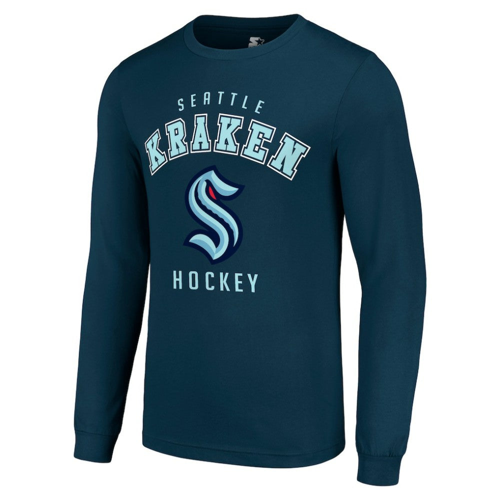 Seattle Kraken Starter Logo Long Sleeve T-Shirt