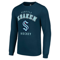 Seattle Kraken Starter Logo Long Sleeve T-Shirt
