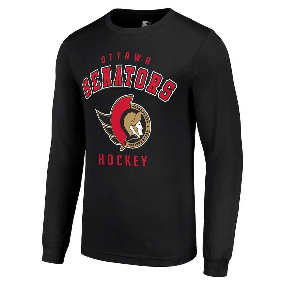 Ottawa Senators Starter Logo Long Sleeve T-Shirt