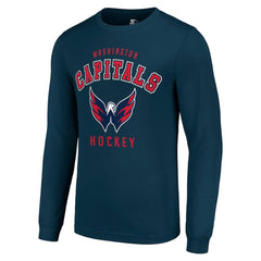 Washington Capitals Starter Logo Long Sleeve T-Shirt