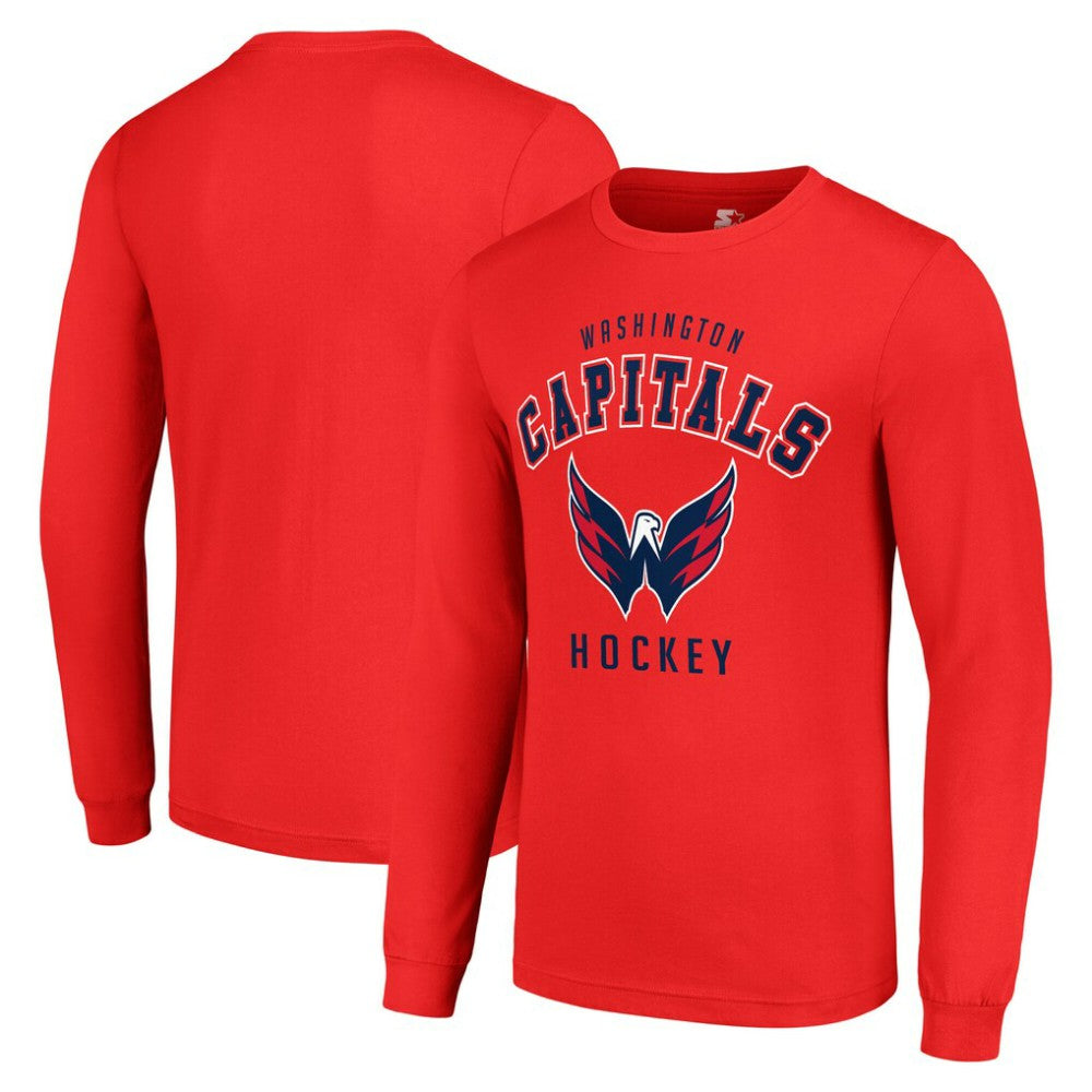 Washington Capitals Starter Logo Long Sleeve T-Shirt