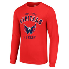 Washington Capitals Starter Logo Long Sleeve T-Shirt