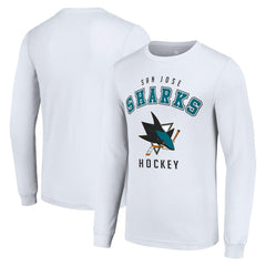 San Jose Sharks Starter Logo Long Sleeve T-Shirt