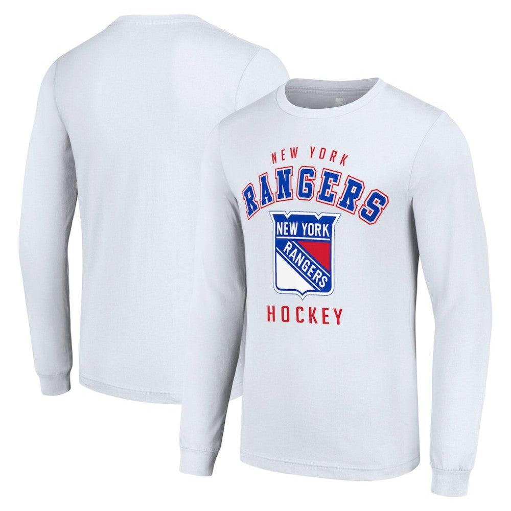 New York Rangers Starter Logo Long Sleeve T-Shirt